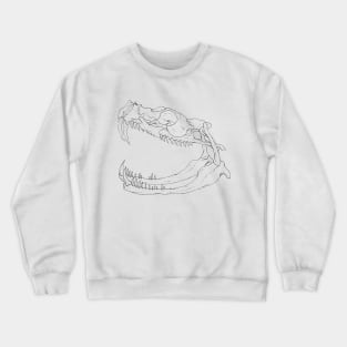 Snake Skull Crewneck Sweatshirt